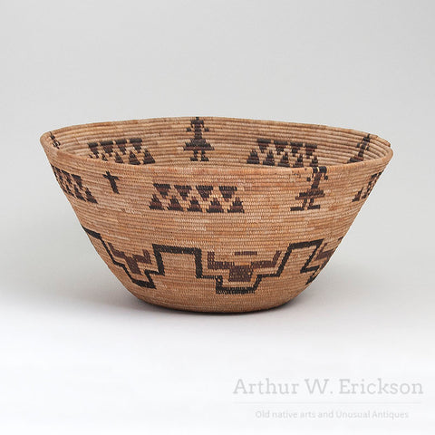 Large Yokut Bowl with Figures