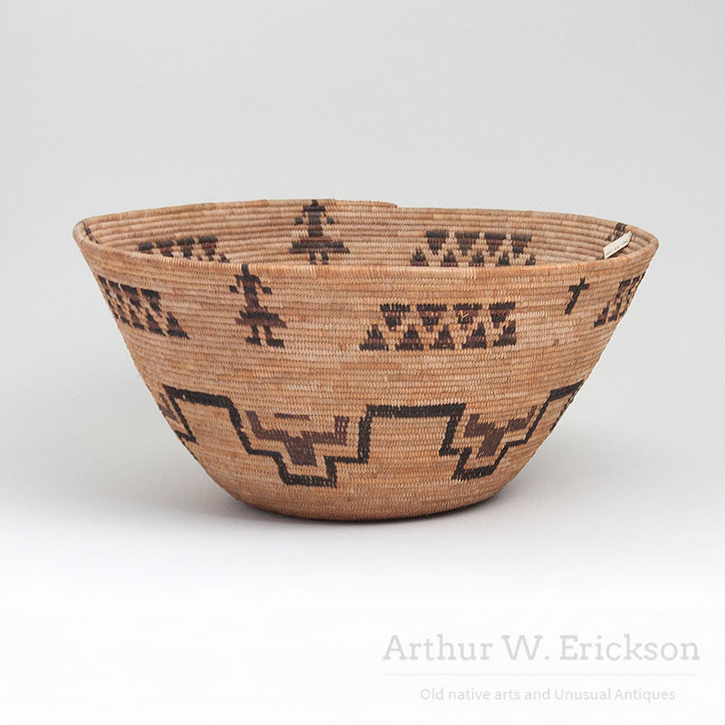 Large Yokut Bowl with Figures