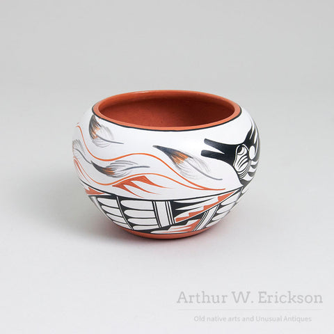 Artful Pottery Jar by Jemez Potter Vangie Tafoya