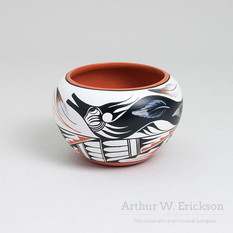 Artful Pottery Jar by Jemez Potter Vangie Tafoya