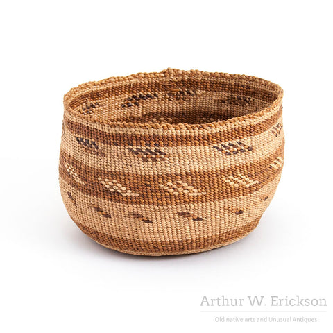 Klamath/ Modoc Basketry Bowl
