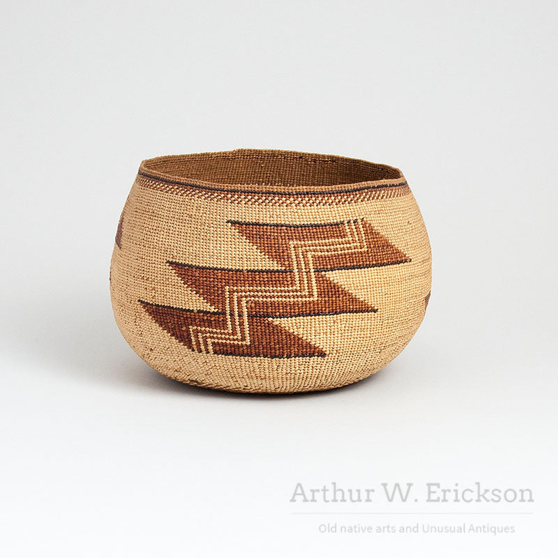Handsome Lower Klamath River Larger Basket