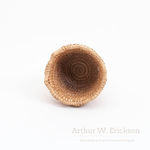 Small Fully Imbricated Klickitat Basket