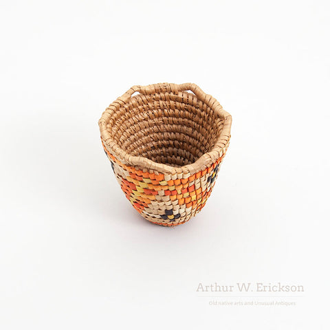 Small Fully Imbricated Klickitat Basket