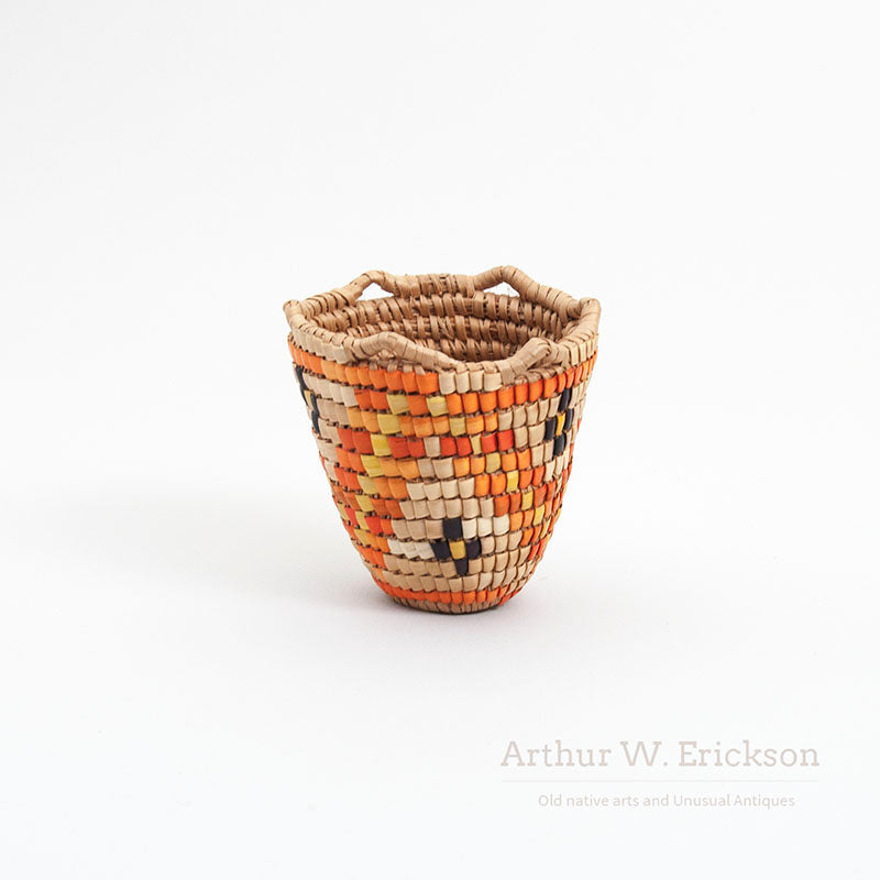 Small Fully Imbricated Klickitat Basket