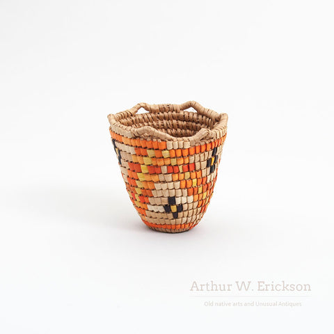 Small Fully Imbricated Klickitat Basket
