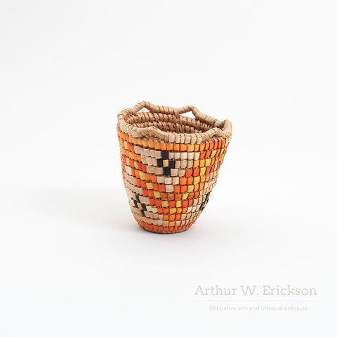 Small Fully Imbricated Klickitat Basket