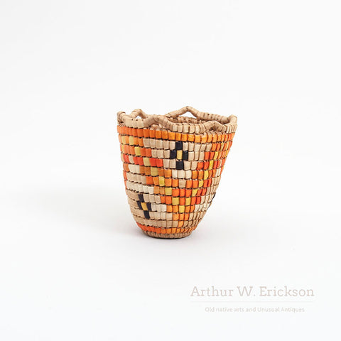 Small Fully Imbricated Klickitat Basket