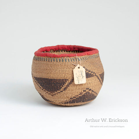 Late 19th Century Modoc Basket