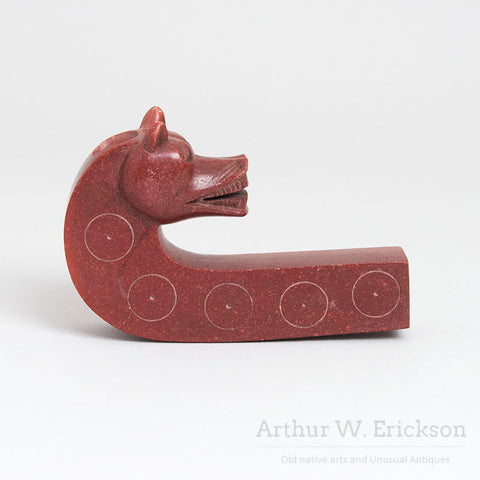 Plains Figural Pipestone Pipe