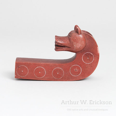 Plains Figural Pipestone Pipe