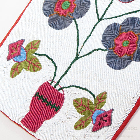 Large Plateau Beaded Flat Bag