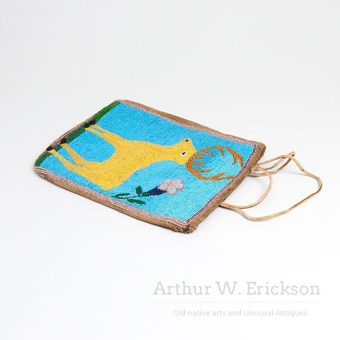 Folky Plateau Beaded Elk Bag