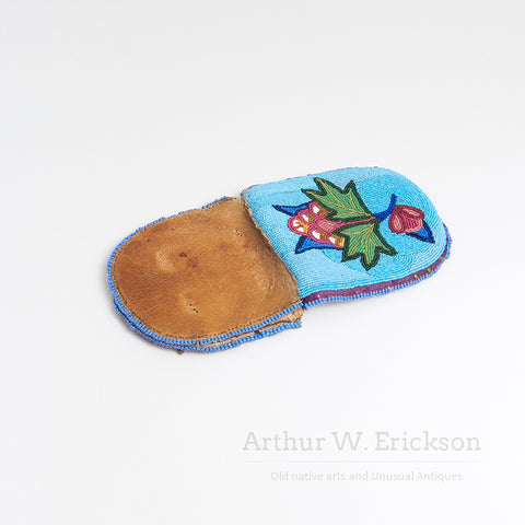 Small Plateau Beaded Belt Pouch