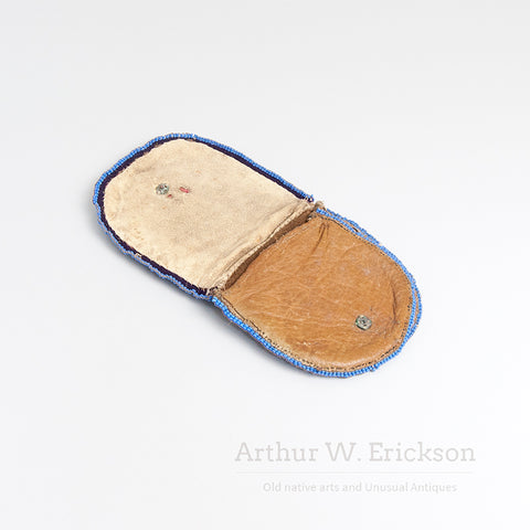 Small Plateau Beaded Belt Pouch