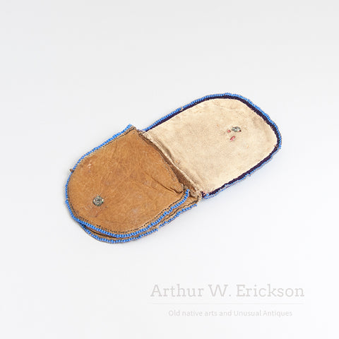 Small Plateau Beaded Belt Pouch