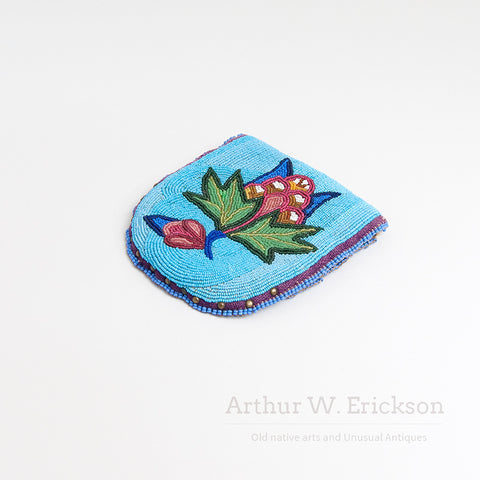 Small Plateau Beaded Belt Pouch