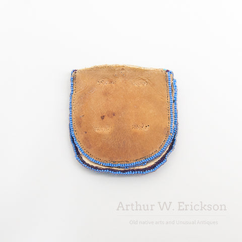 Small Plateau Beaded Belt Pouch