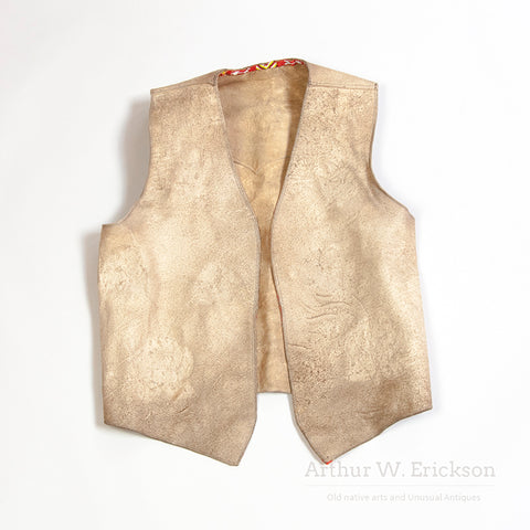 Plateau Beaded Vest with Rose Designs