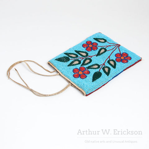 Plateau Beaded Double Sided Flat bag