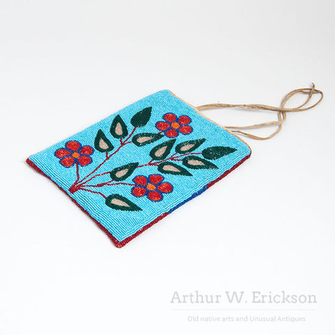 Plateau Beaded Double Sided Flat bag
