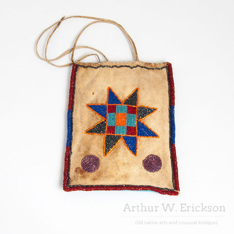 Plateau Beaded Double Sided Flat bag