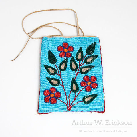 Plateau Beaded Double Sided Flat bag