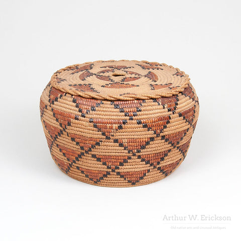 Large and Beautiful Canadian Salish Basket