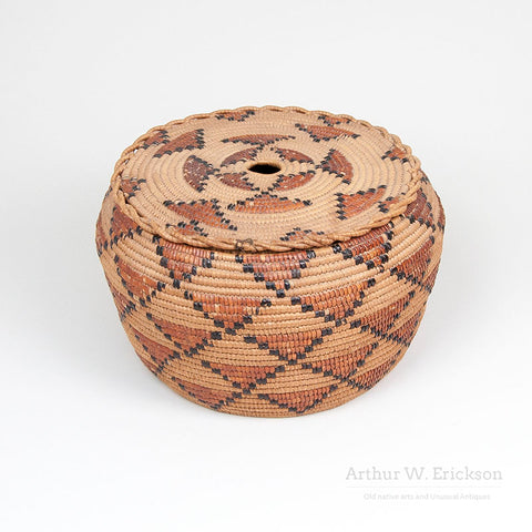 Large and Beautiful Canadian Salish Basket