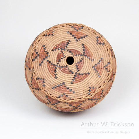 Large and Beautiful Canadian Salish Basket