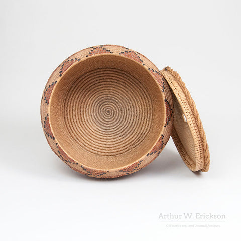 Large and Beautiful Canadian Salish Basket