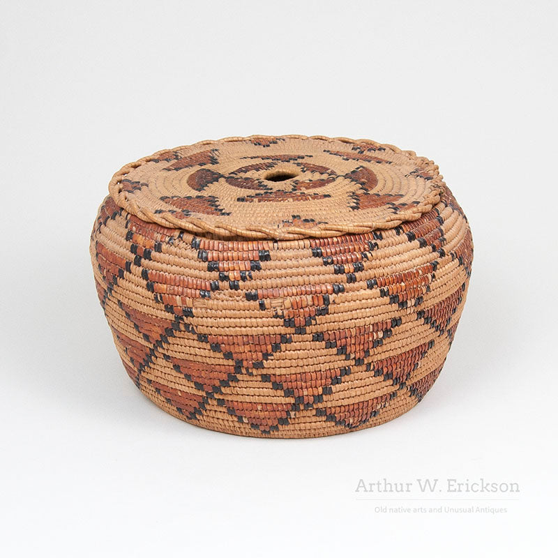 Large and Beautiful Canadian Salish Basket