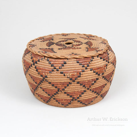 Large and Beautiful Canadian Salish Basket