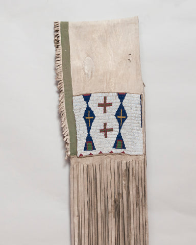 Early 20th Century Sioux Beaded Saddle Drop