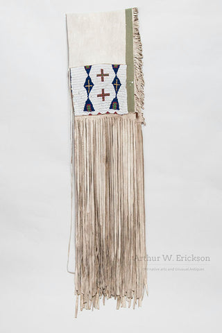 Early 20th Century Sioux Beaded Saddle Drop