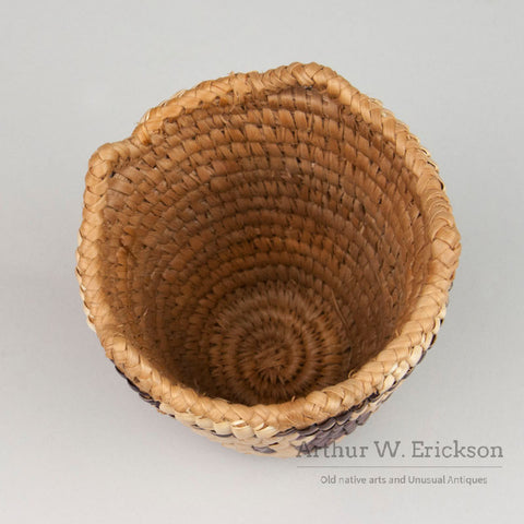 Plateau Child's Figured Klickitat Basket