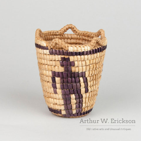 Plateau Child's Figured Klickitat Basket