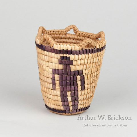 Plateau Child's Figured Klickitat Basket