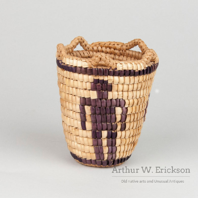 Plateau Child's Figured Klickitat Basket