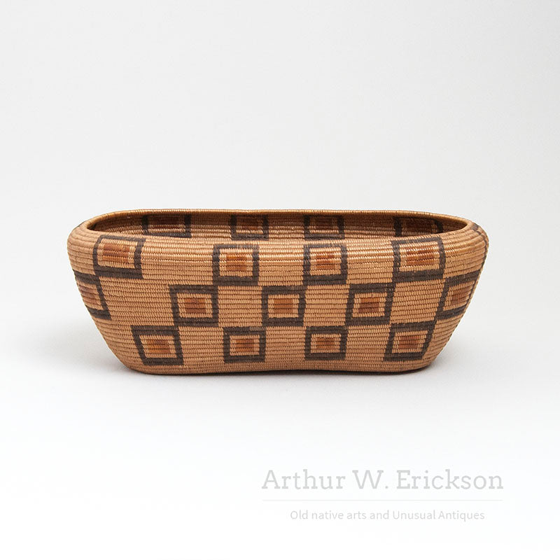 Beautiful Panamint Oval Basket