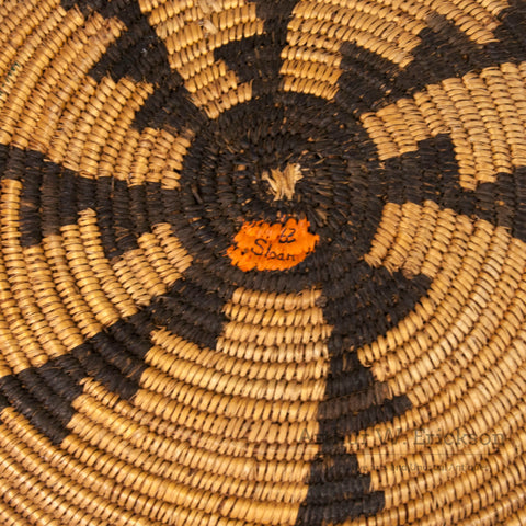 Large Havasupai Coiled Basketry Tray