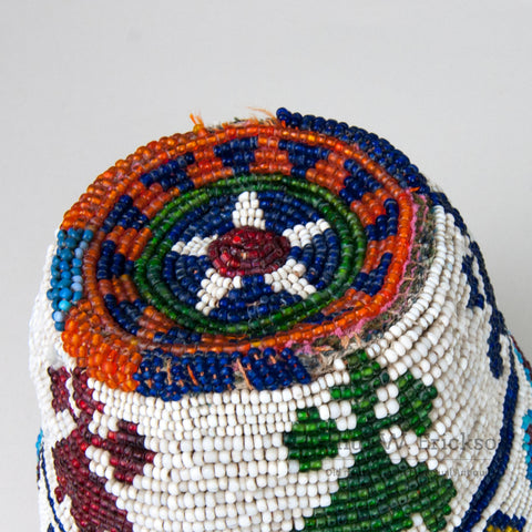 Plateau Beaded Child's Fez