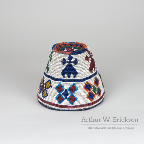 Plateau Beaded Child's Fez