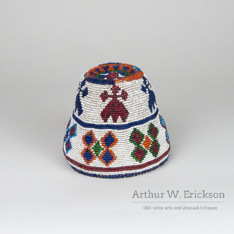 Plateau Beaded Child's Fez
