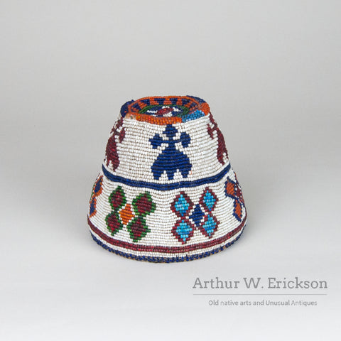 Plateau Beaded Child's Fez