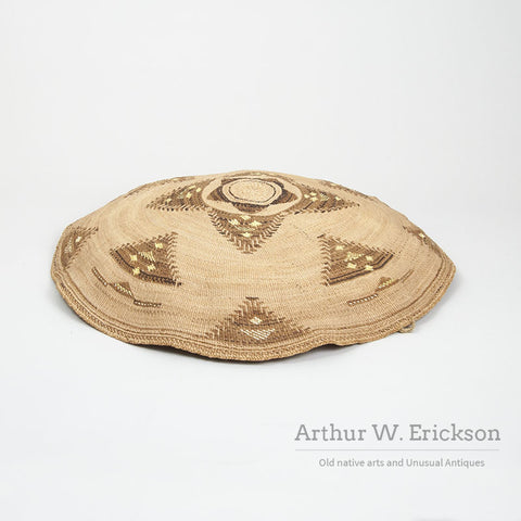 Large Klamath Gambling Tray with Quillwork