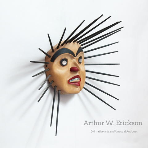 Sea Urchin Mask by Jim Charlie