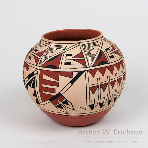 Jemez Polychrome Jar by Mary Tosa