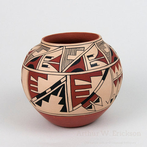 Jemez Polychrome Jar by Mary Tosa
