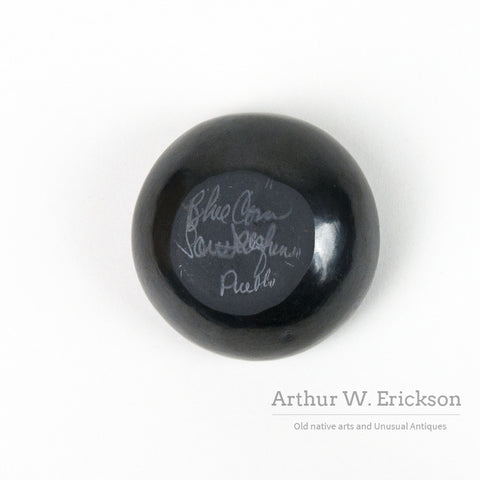 Miniature Blackware Bowl by Blue Corn